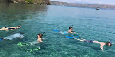 Snorkeling tour Peninsula Papagayo