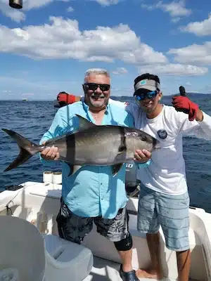 Bottom Fishing for amberjack in Gulf Papagayo