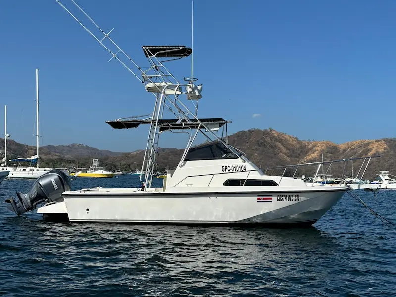 bostom-whaler-playas-del-coco Sport Fishing boat in Playas del Coco