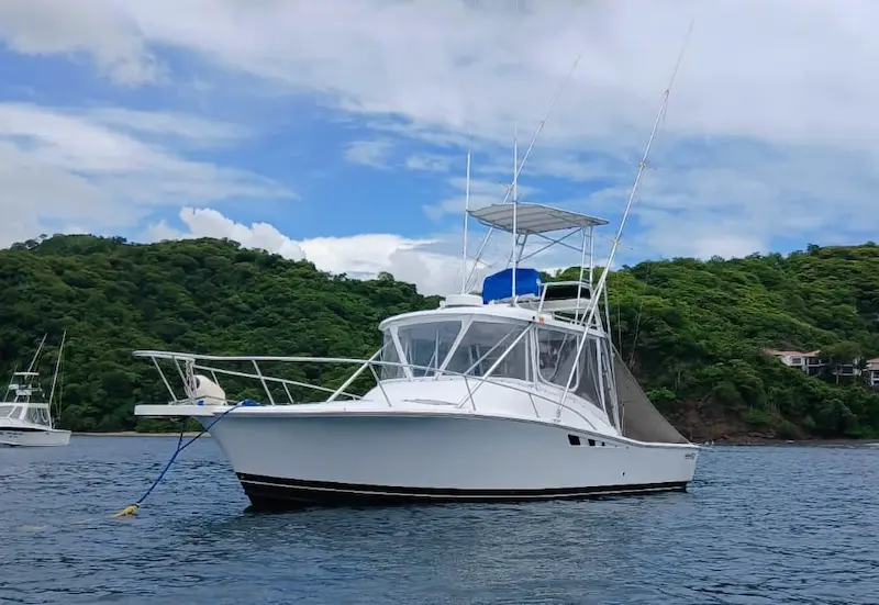fishing-boat-playa-ocotal-guanacaste Sport fishing boat 34ft in Playa Ocotal
