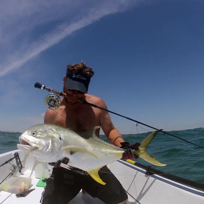 Fly fishing charters inshore in the Gulf Papagayo, Guanacaste