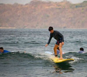 Surf Lessons for beginners from Playas del Coco