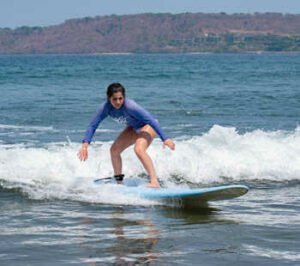 Surf lessons with an instructor from Playas del Coco to Playa Iguanita in the Gulf Papagayo