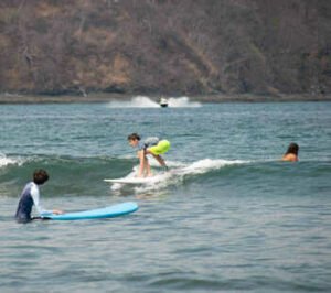 Surf Lessons for beginners with Instructor from Playas del Coco