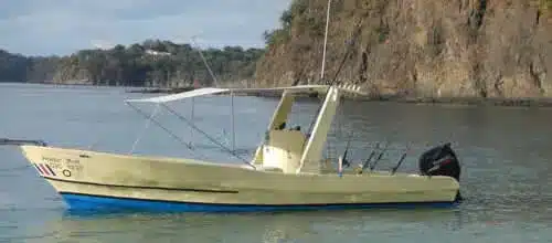 Needle Fish boat at Playa El Jobo, Costa Rica