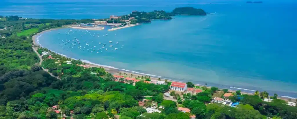 This is Marina Flamingo in Playa Potrero Guanacaste Costa Rica