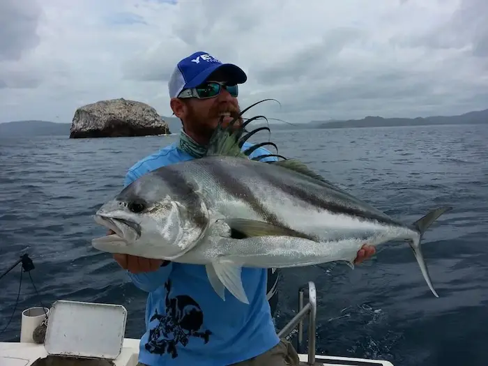 Fishing for roosters in Gulf Papagayo