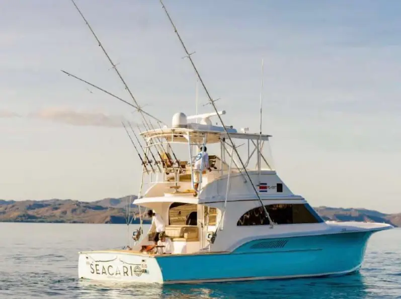 sport-fishing-boats-sicario Sport fishing boat in Peninsula Papagayo, Guanacaste, Costa Rica