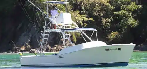 Sport fishing boat from Quepos and Manuel Antonio, Costa Rica