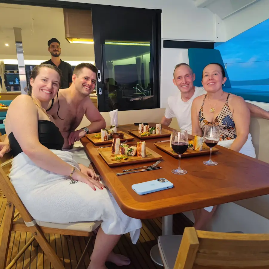 Daily boat trip on the catamaran to the Gulf Papagayo