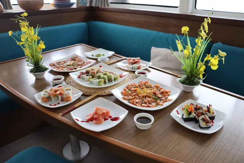 Lunch and drinks are included on the Catamaran tour.