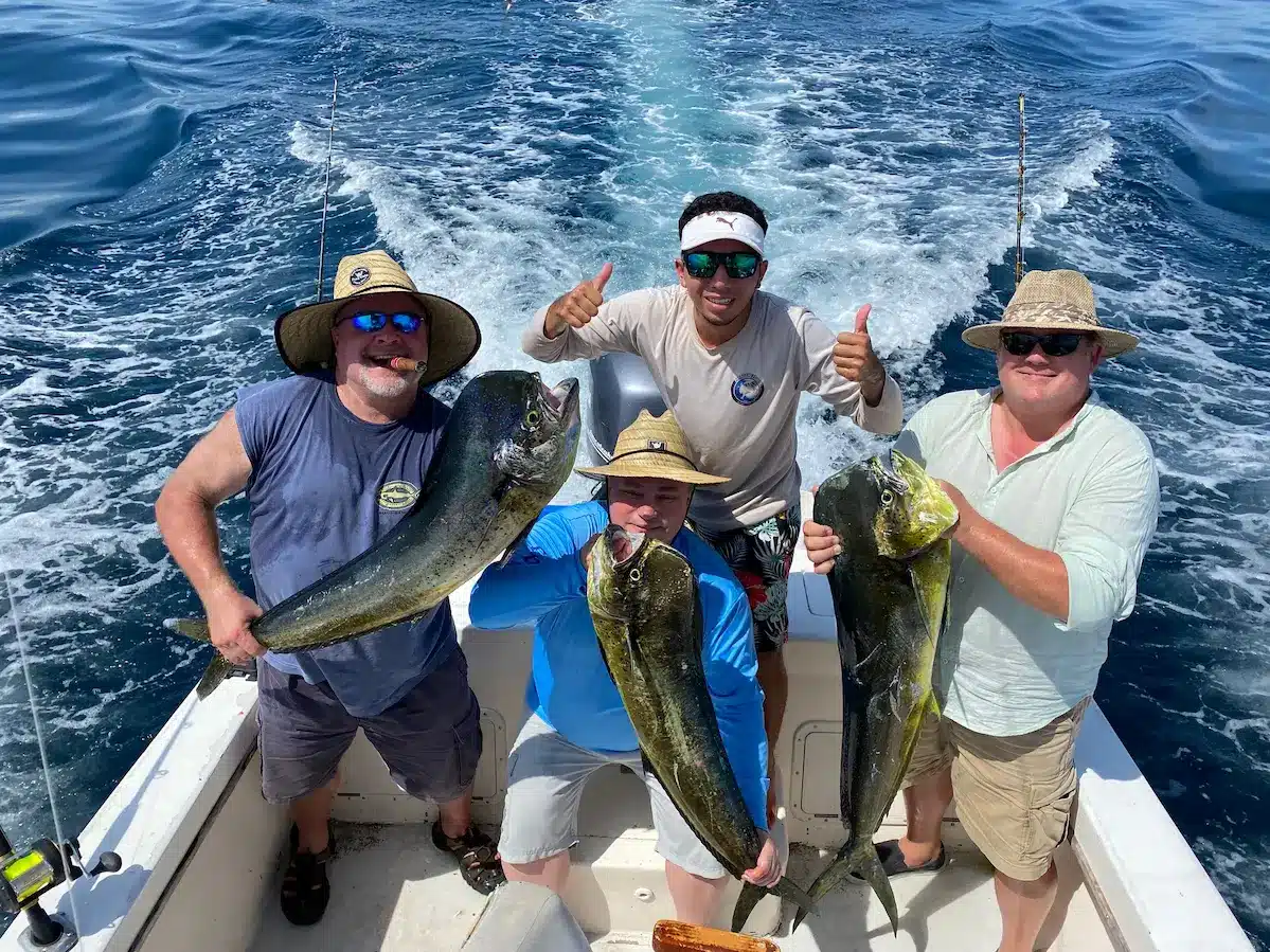 Sportfishing charters in the Gull Papagayo Costas Rica