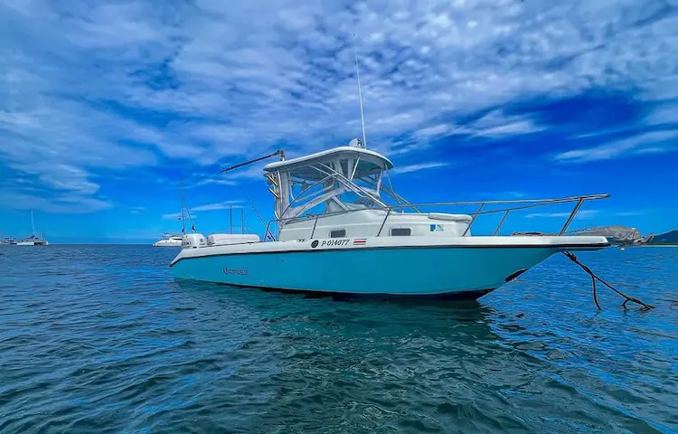 walkaround-boat-sport-fishing-playa-tamarindo-guanacaste Sport fishing, boat in Playa Tamarindo Guanacaste