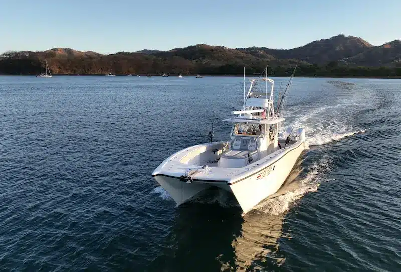 fishing-boat-flamingo-beach Fishing boat in Playa Flamingo and Playa Potrero CR.