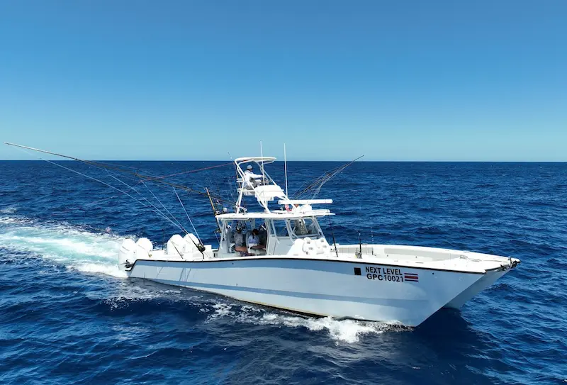 next-level-boat-playa-flamingo-costa-rica Panthoon Sport fishing boat in Playa Flamingo Costa Rica