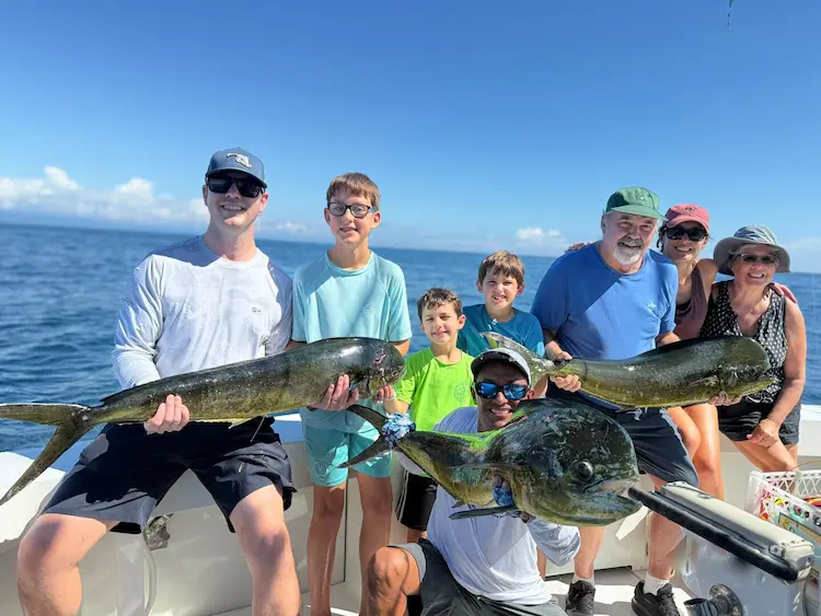 papagayo-fishing-family Fishing trip with this family in Gulf Papagayo