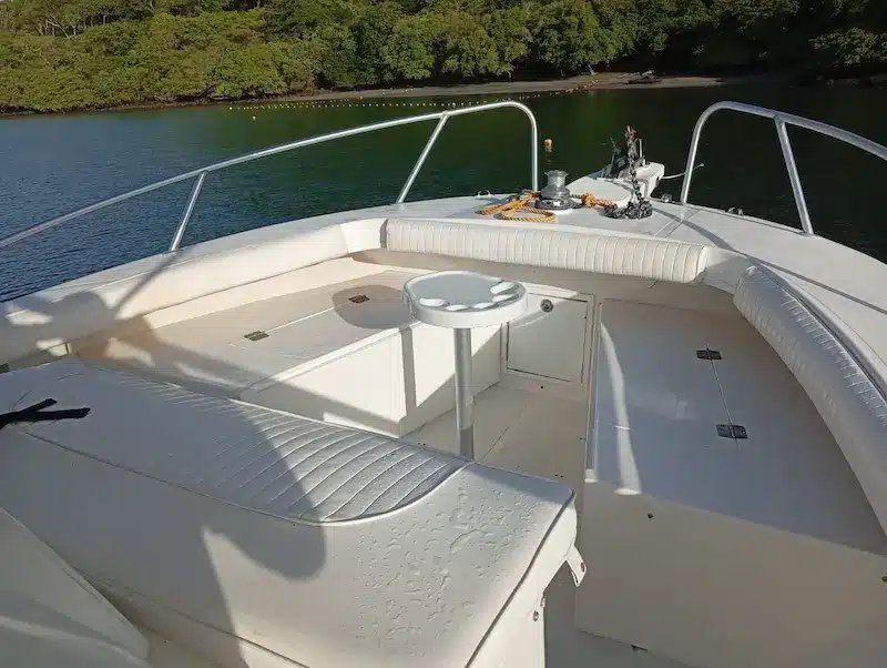 comfortable-wassabi-boat Very comfortable the Wassabi boat